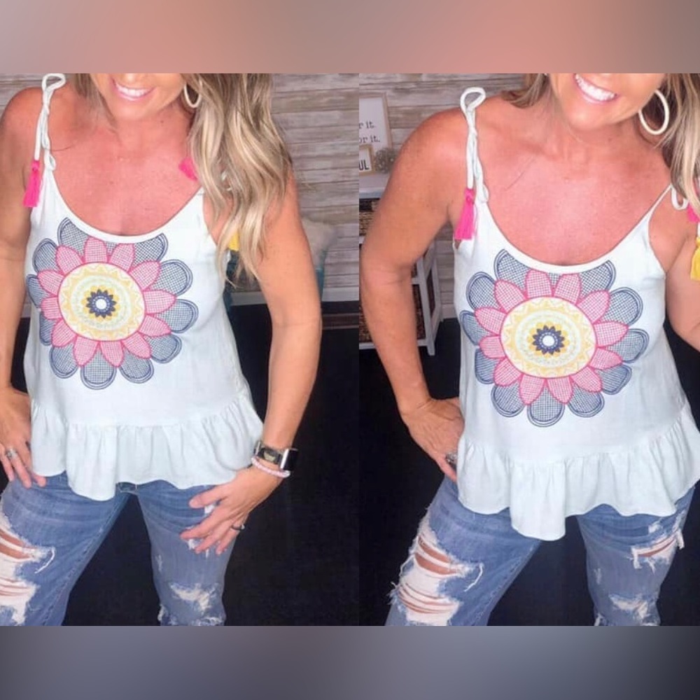 Adorable tank top. Multiple sizes